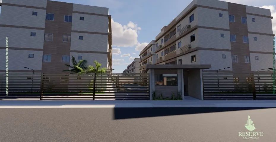 Apartamento com 2 dormitórios no bairro do José Américo próximo a A&C com área de lazer - Foto 2