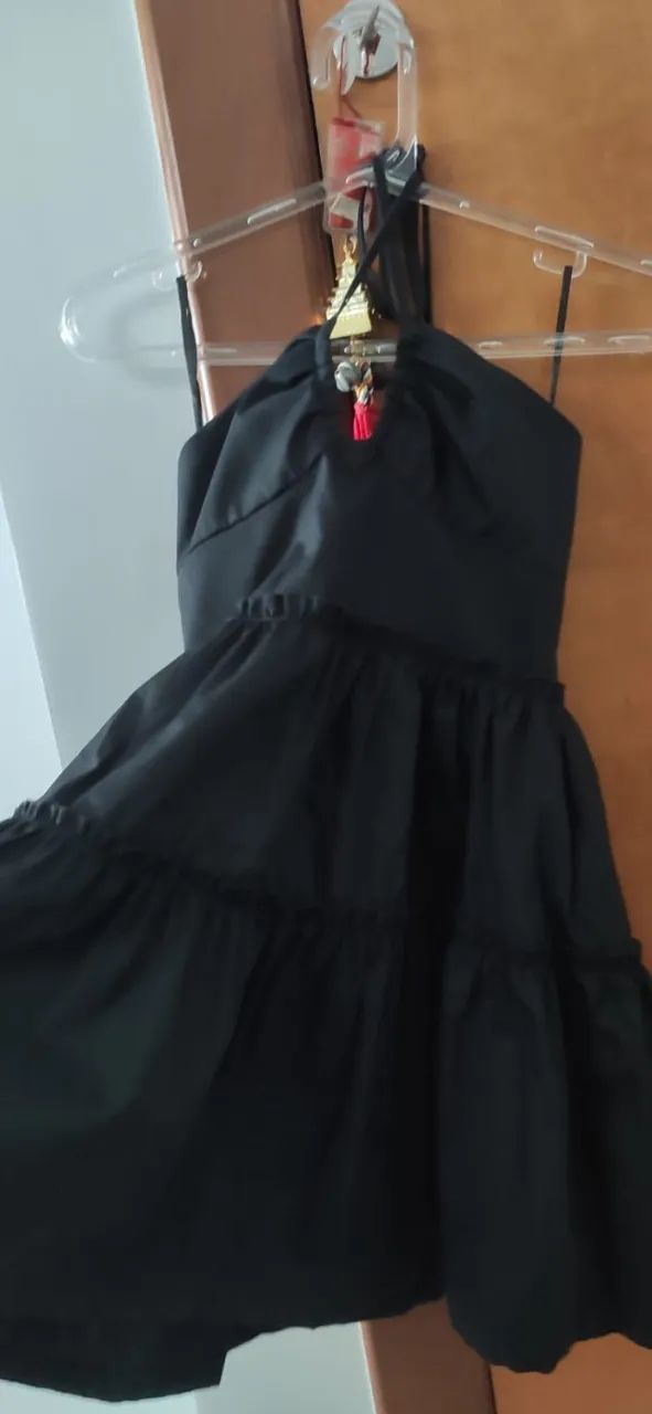 Vestido preto curto - Foto 2