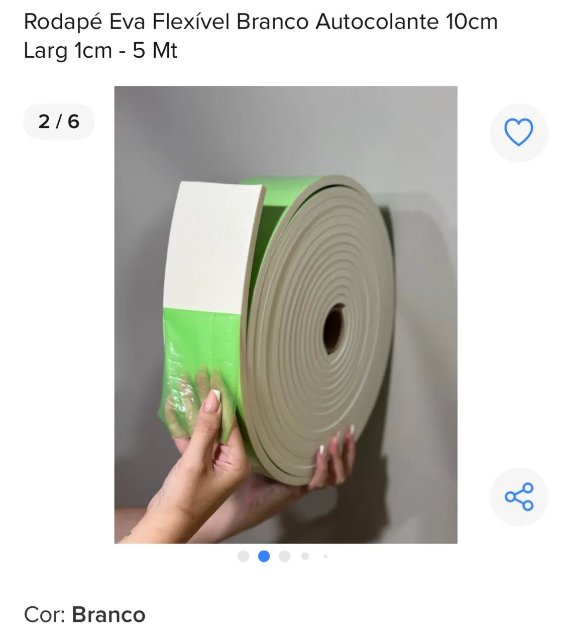 10 cm EVA Baseboard64872654030851120