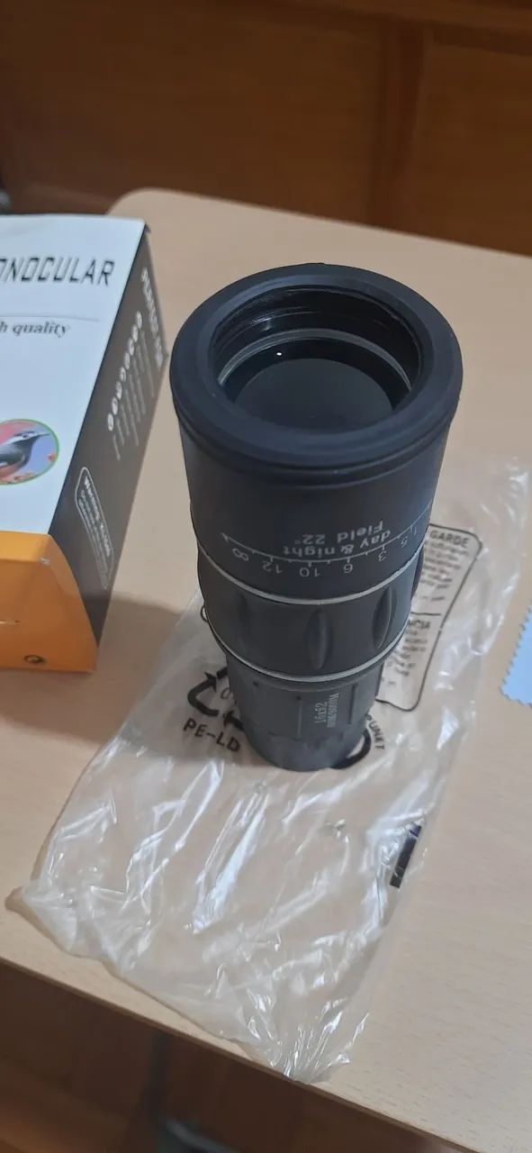 Monóculo luneta 16x52 novo nunca usado - Foto 4