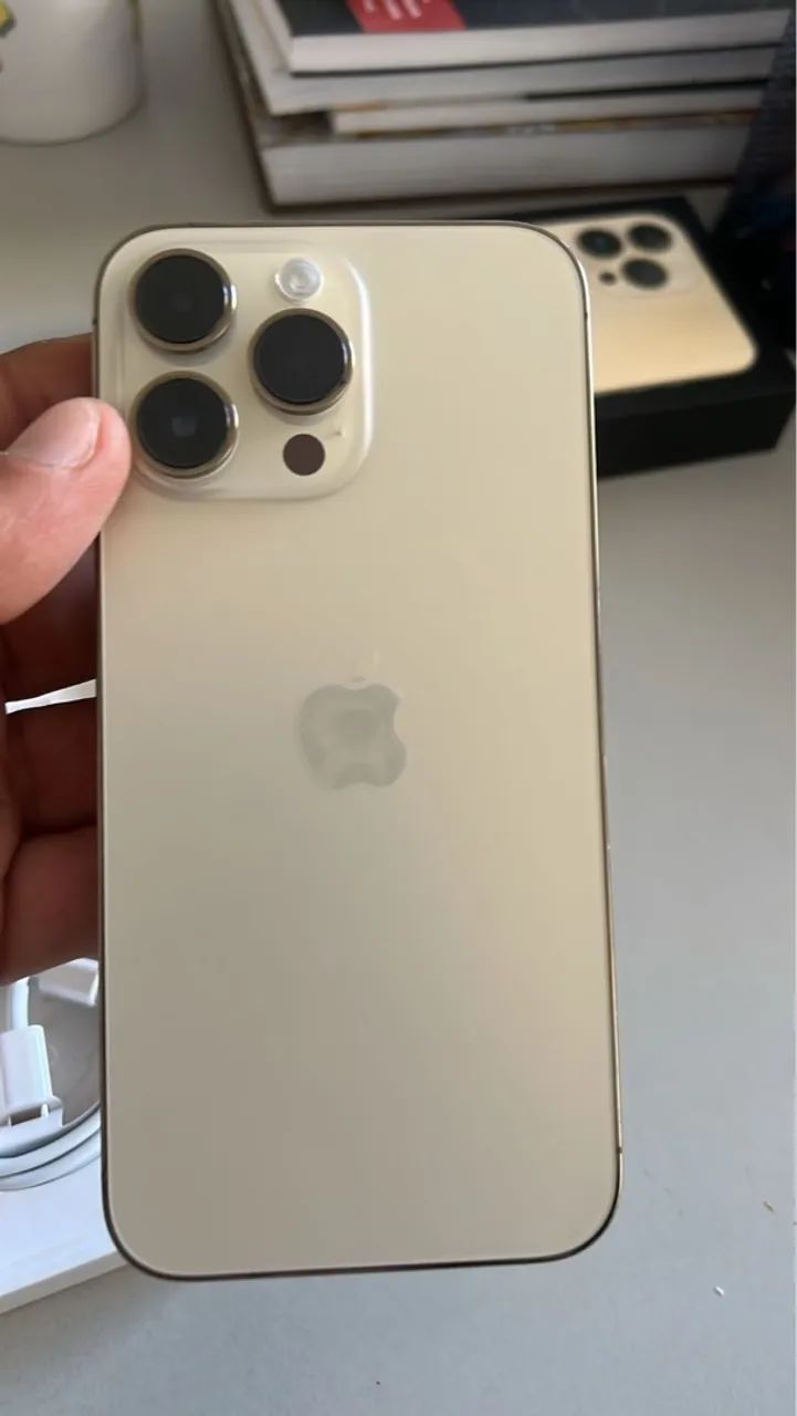 iPhone 14 Pro Max Gold !Excelente estado - Foto 3