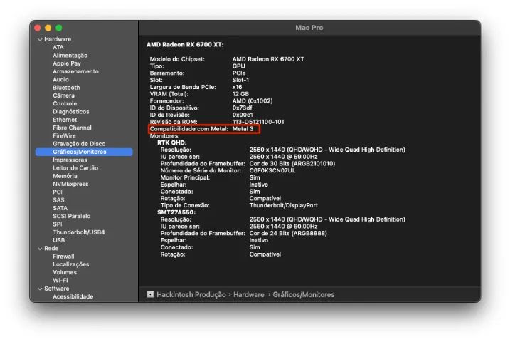 AMD Radeon RX 6700 XT 12GB GDDR6 - Compativel com hackintosh macOS Sequoia - Foto 4