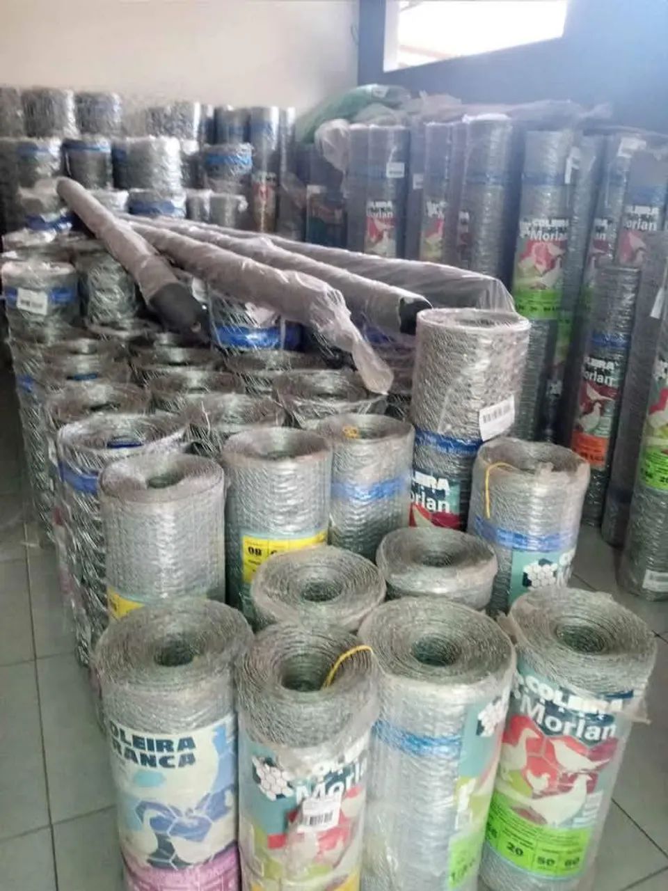Tela soldada Tela pinteiro reforçada Tela galinheiro resistente Tela soldada revestida - Foto 3