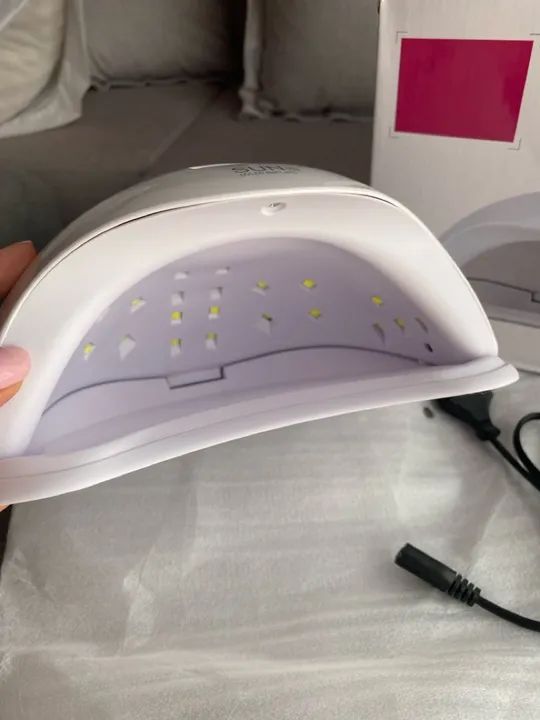 Aparelho de Manicure e Pedicure Beltec LB 100 e Cabine - Novo - PARCELO CARTÃO  - Foto 2