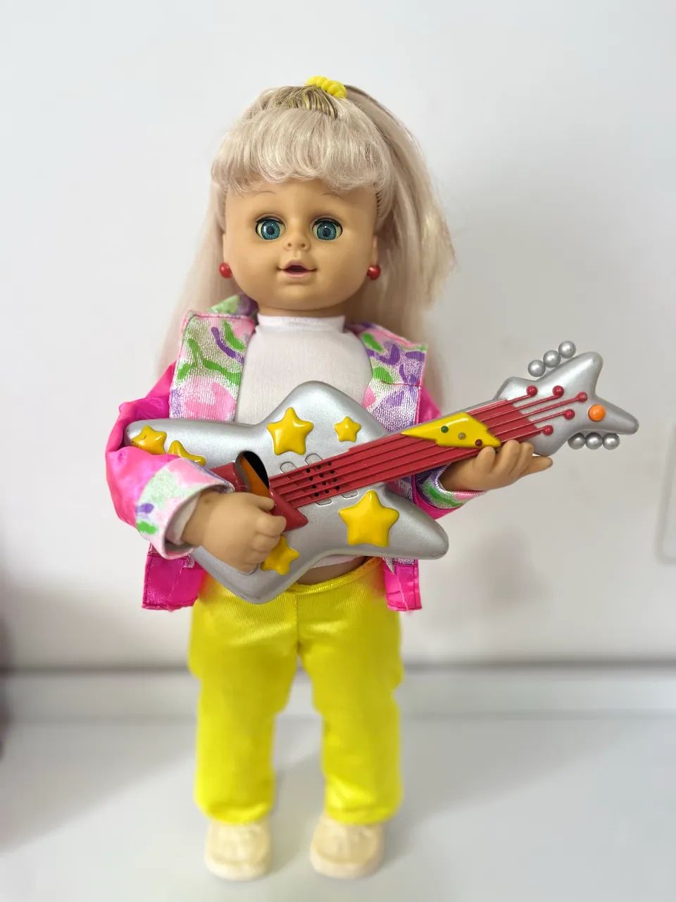 Boneca Eliana antiga pop pop guitarra  - Foto 2