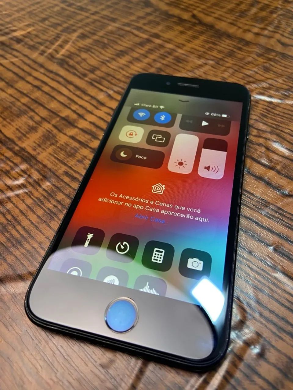 IPhone 7 Preto 128gb Semi novo.