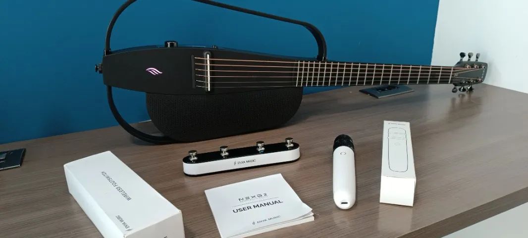 Violão Seizi Smart Aço NEX G Preto 