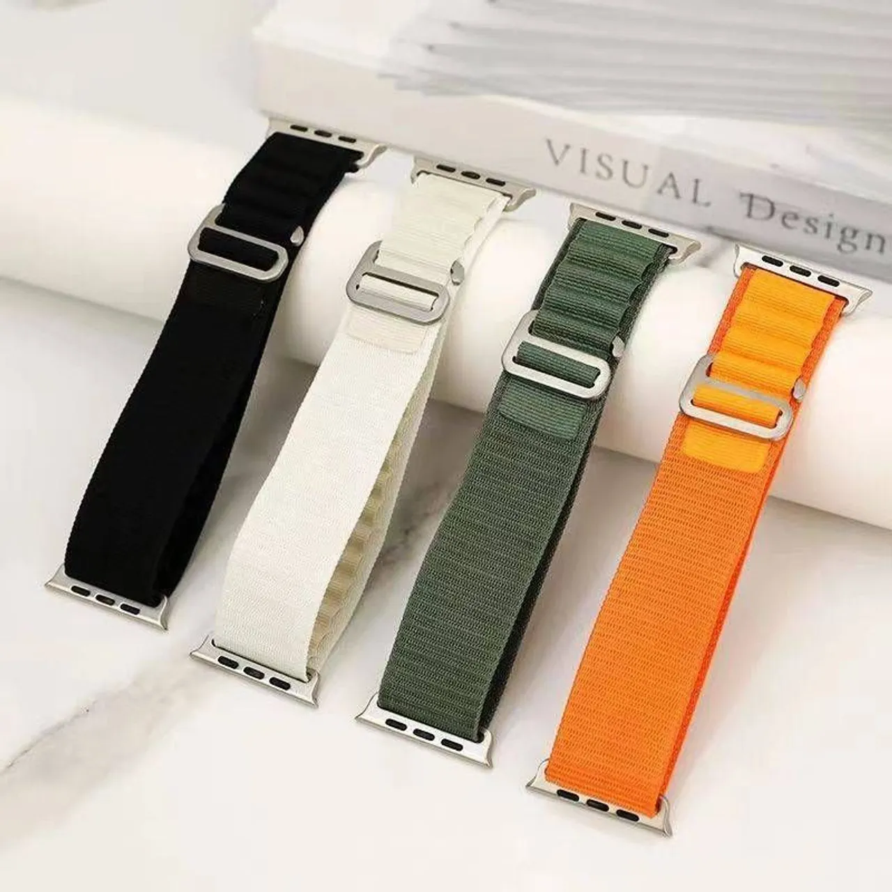 Pulseira Alpina 42mm/44mm/45mm/49mm Diversas Cores