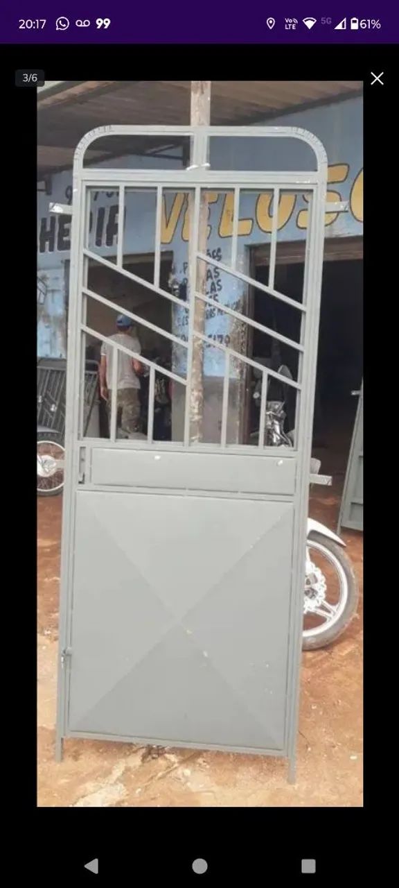 Promoção serralheira batista porta padrão e janela padrão watts * - Foto 3