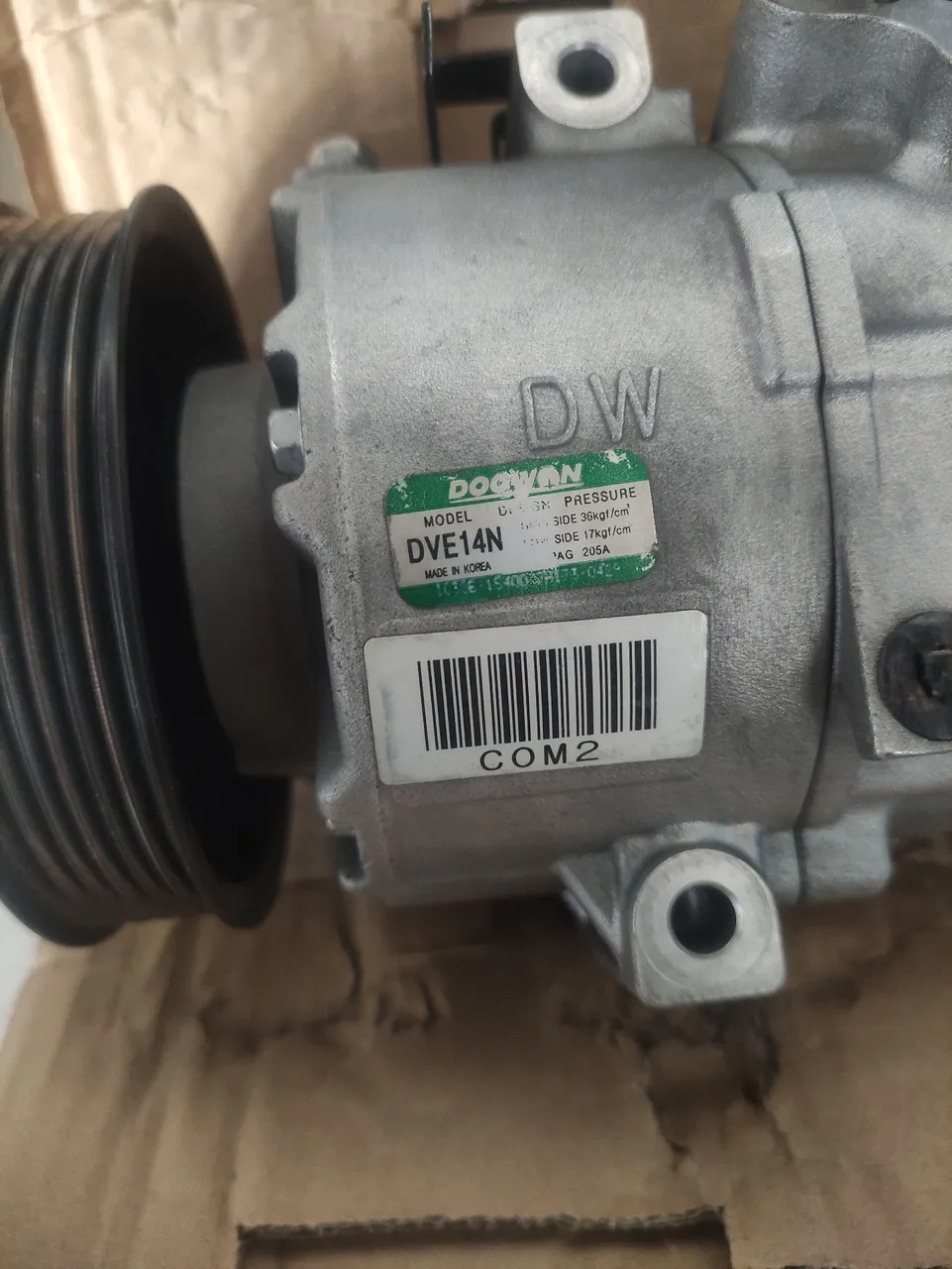 Compressor de Celta 2.0 Automático