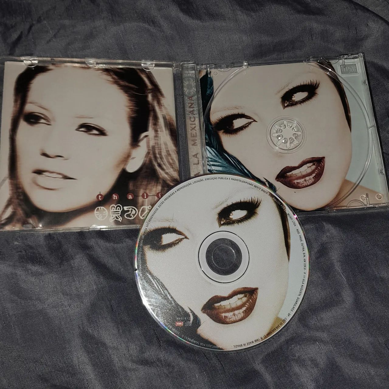 Cd Thalia - amor a la mexicana br - Foto 2