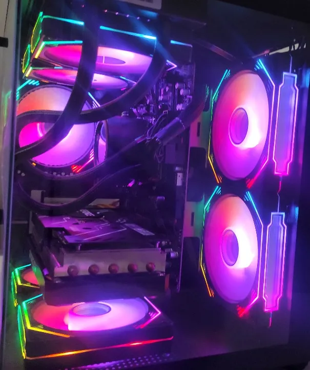 Pc Gamer Skorpion: Ryzen 7 7700X ou i7-12ª + RTX 3070 Ti AM5 DDR5 (NOVO)