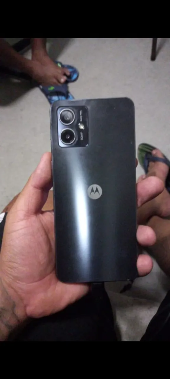 Motorola g14 128 gigas , com caixa e nota fiscal .
