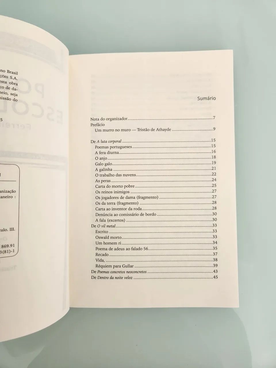 Poemas Escolhidos - Ferreira Gullar - Coleção 50 Anos - Foto 5