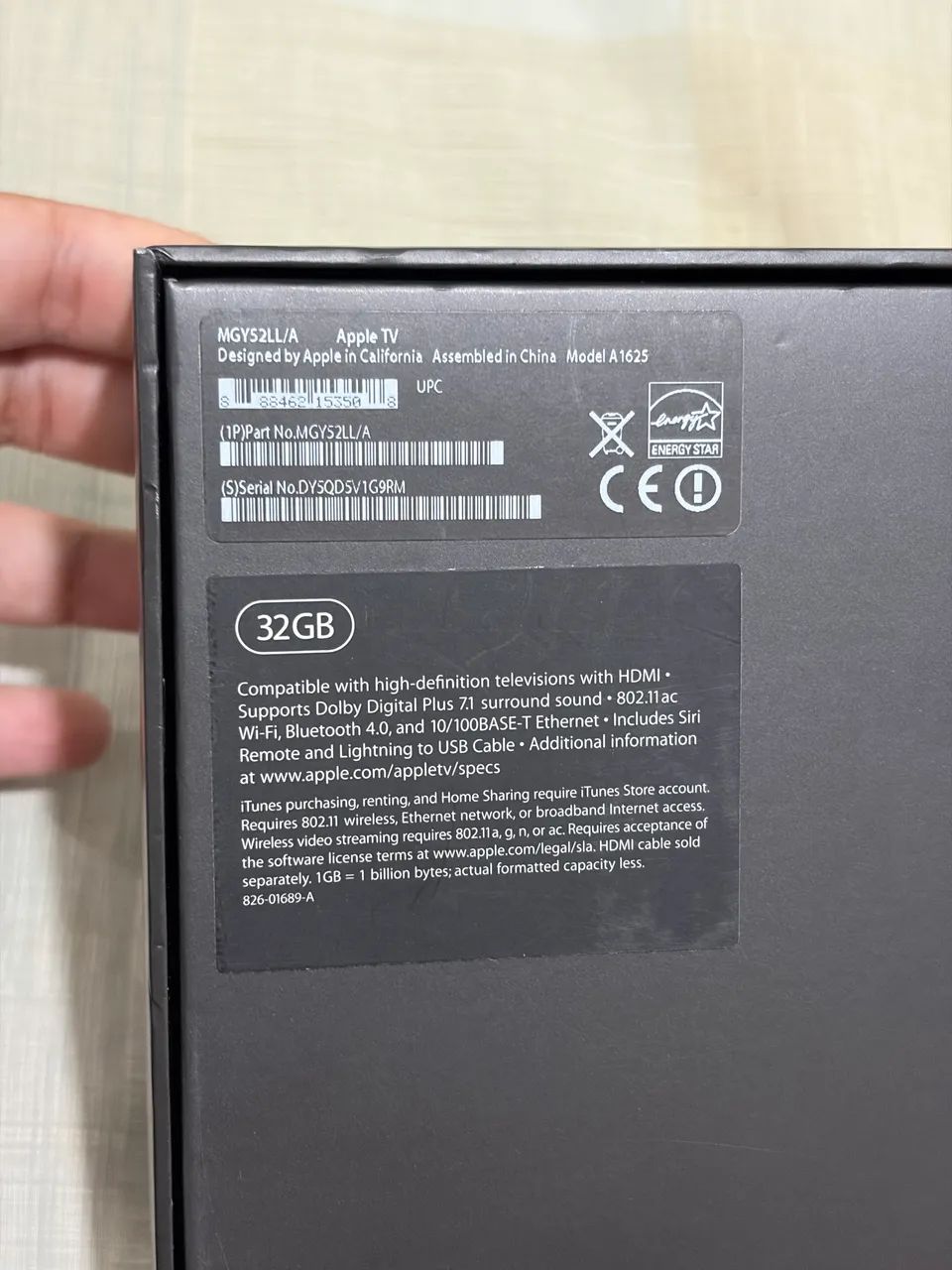 Apple TV 4K 4ª geração perfeita! - Foto 2