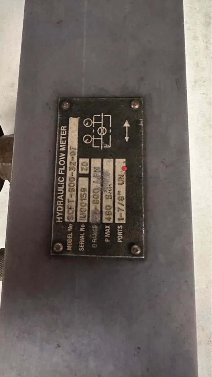 Medidor de fluxo parker 