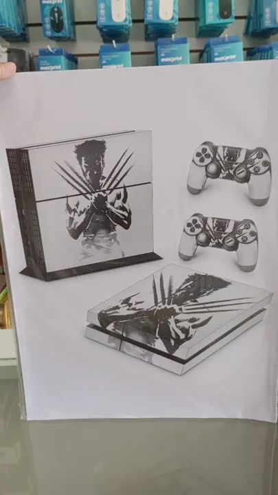 Kit Adesivo PS4 GTA V - Personalize seu Console - Foto 5
