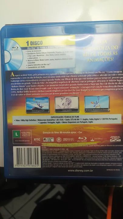 O Rei Leão - Blu-ray - Foto 3