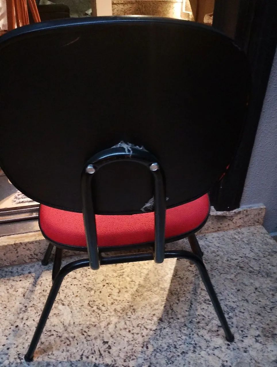 Cadeira secretária estofada  - Foto 2