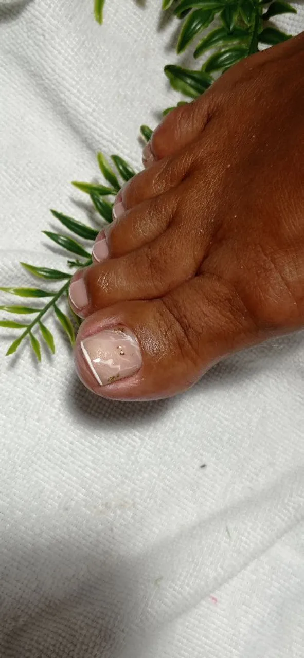 Unhas decoradas - Pedicure impecável