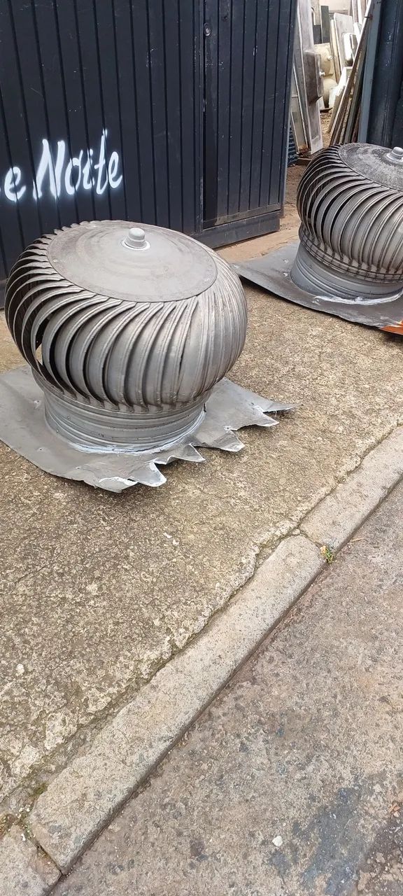 2- Ventiladores eólicos 22 polegadas para telhado /// R$550,00 - Foto 2