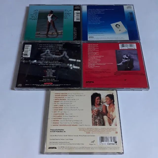 CD Whitney Houston 05 Álbuns - Importado Original - Foto 2