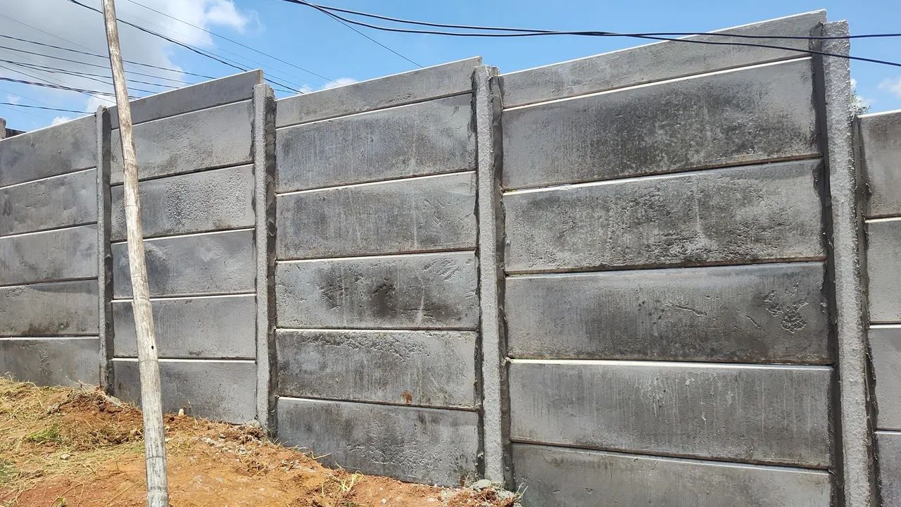  Muros pré moldados de concreto
