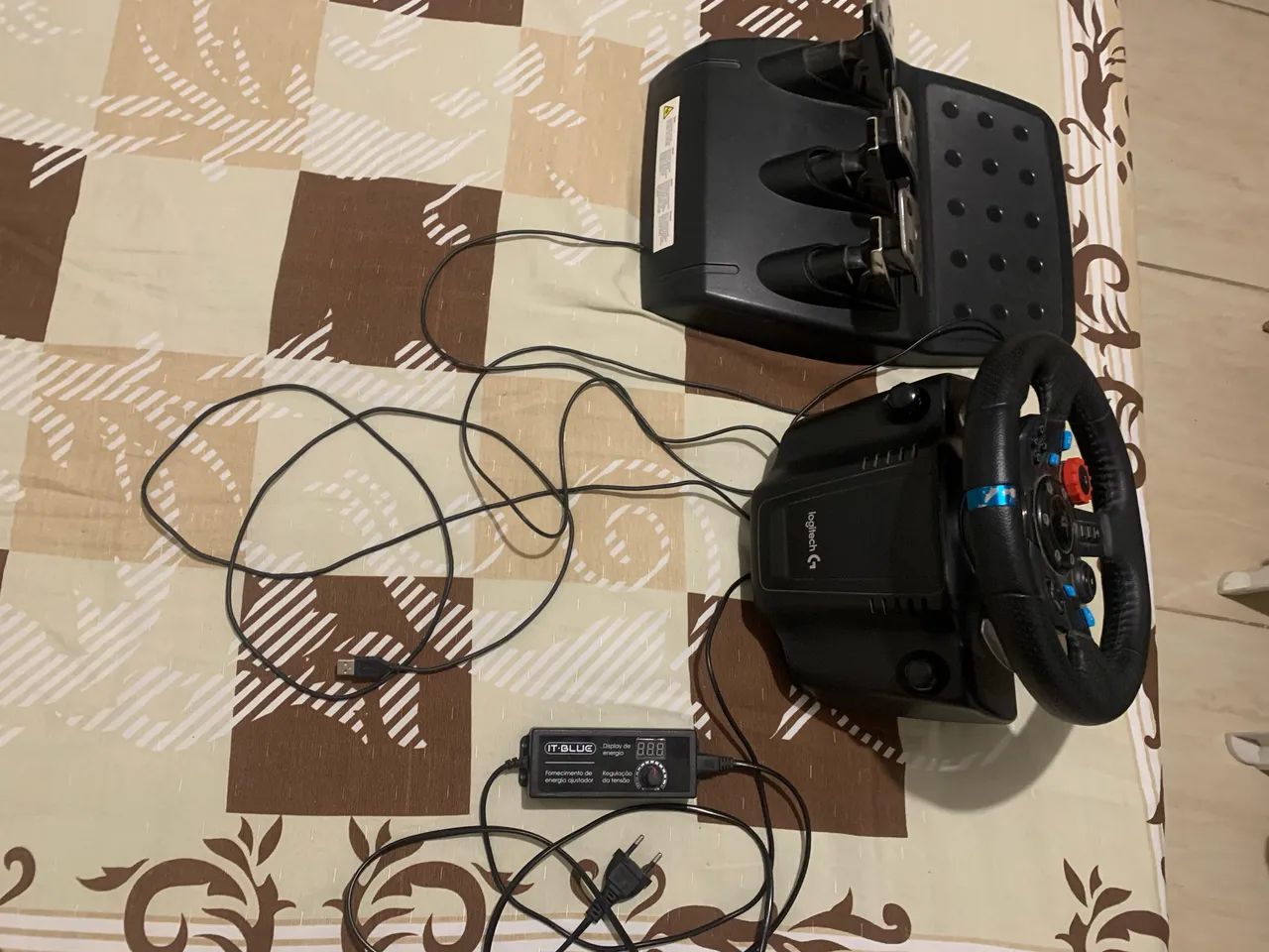 Volante Logtech G620 com Pedal 64318472701059121