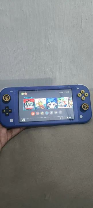 Switch lite DESBLOQUEADO novinho! - Foto 3
