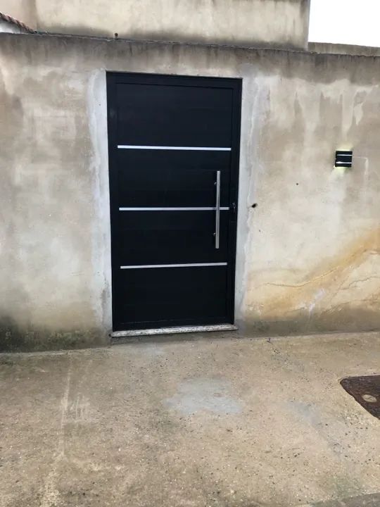 Portão de alumínio 