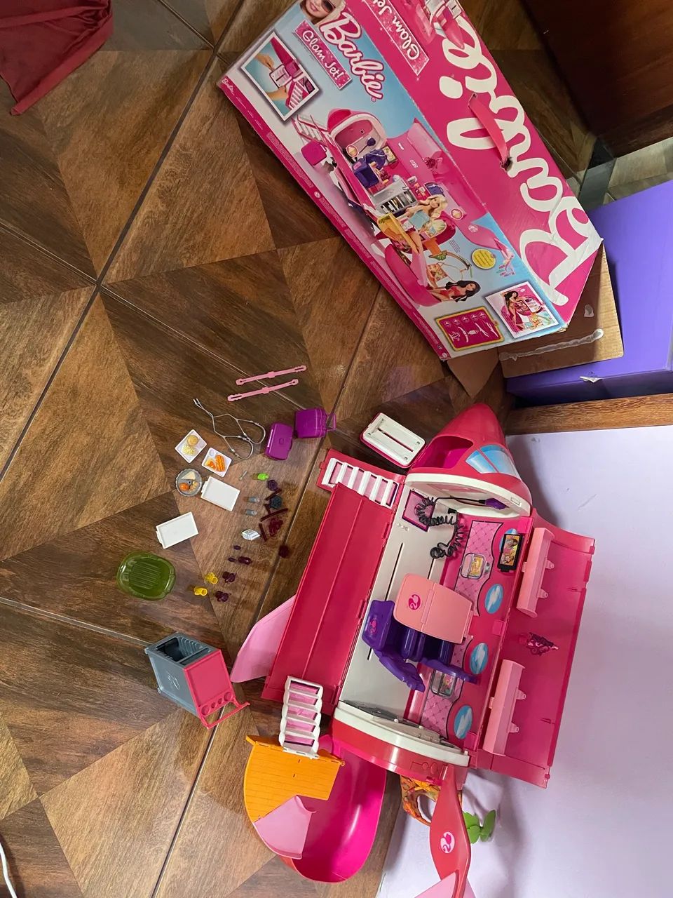 Aviao da barbie glam jet - Foto 4