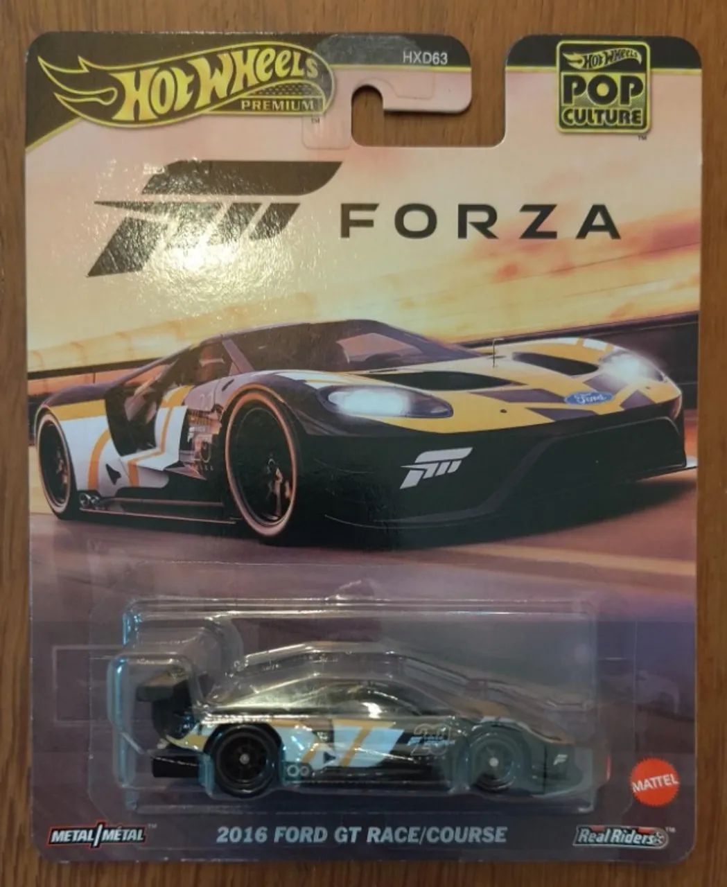 Hot Wheels FORZA 2016 Ford GT Race/Course