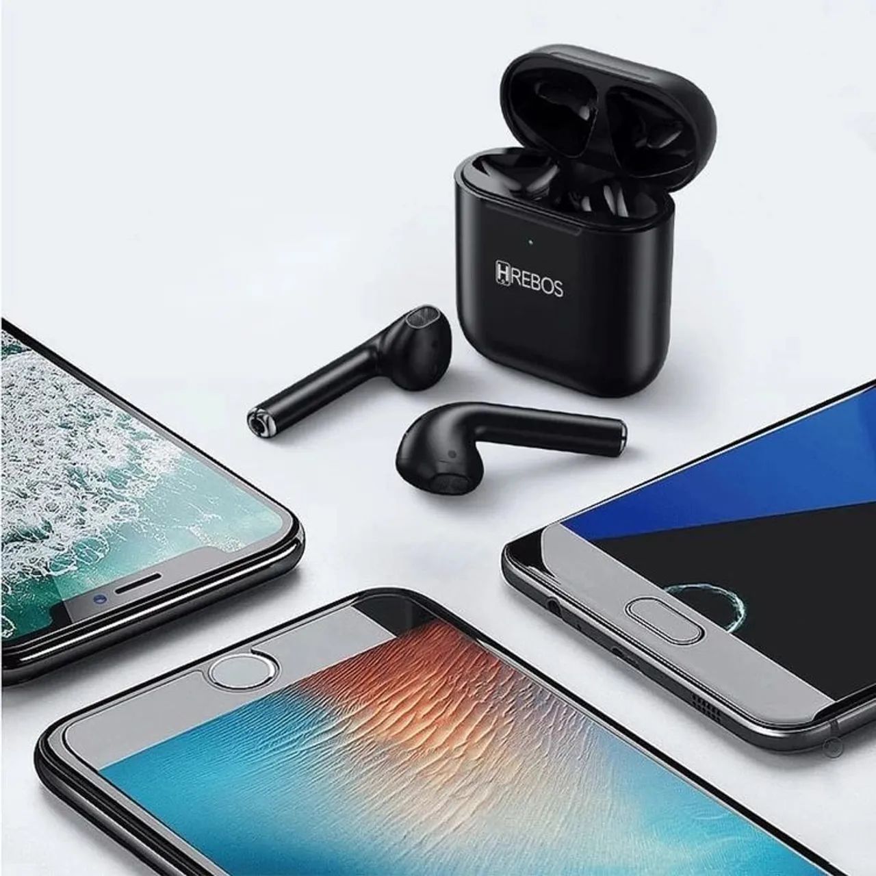 Fones de Ouvido Bluetooth HREBOS TWS - Foto 3