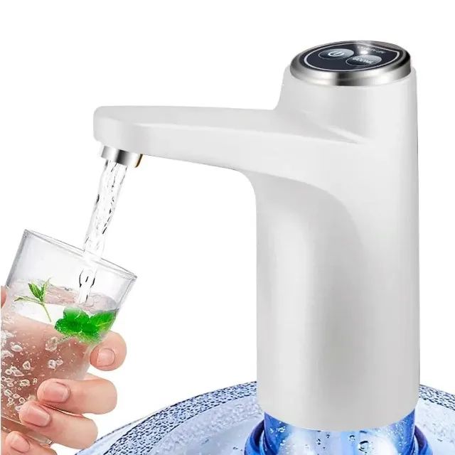 Bomba Para Galão De Água 5 10l 20l Recarregável Usb Garrafão