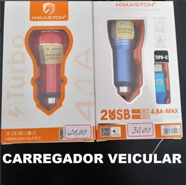 CARREGADOR VEICULAR