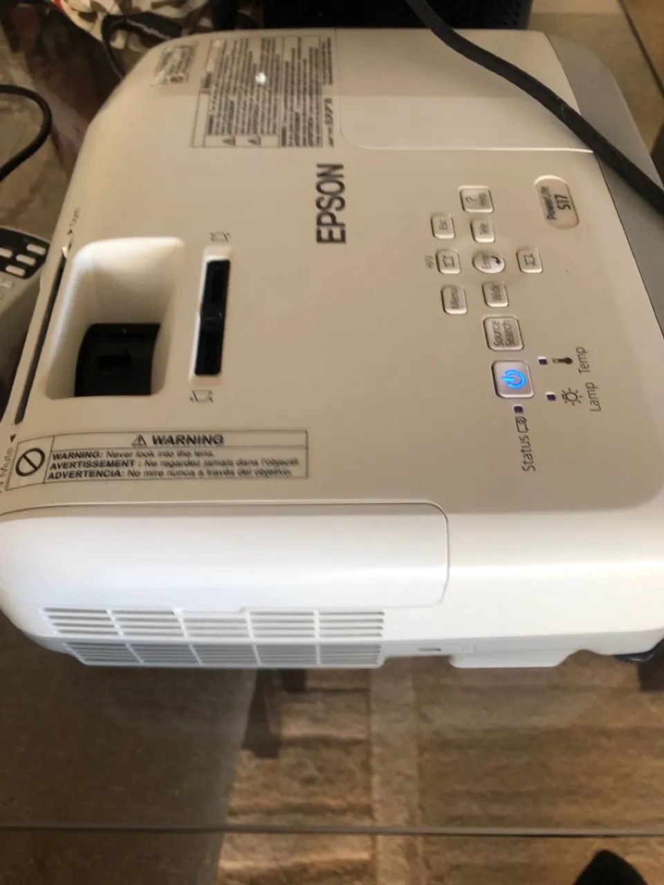 Projetor Data Show Epson Powerlite S17 Wifi Hdmi 2700 Lúmens - Foto 3