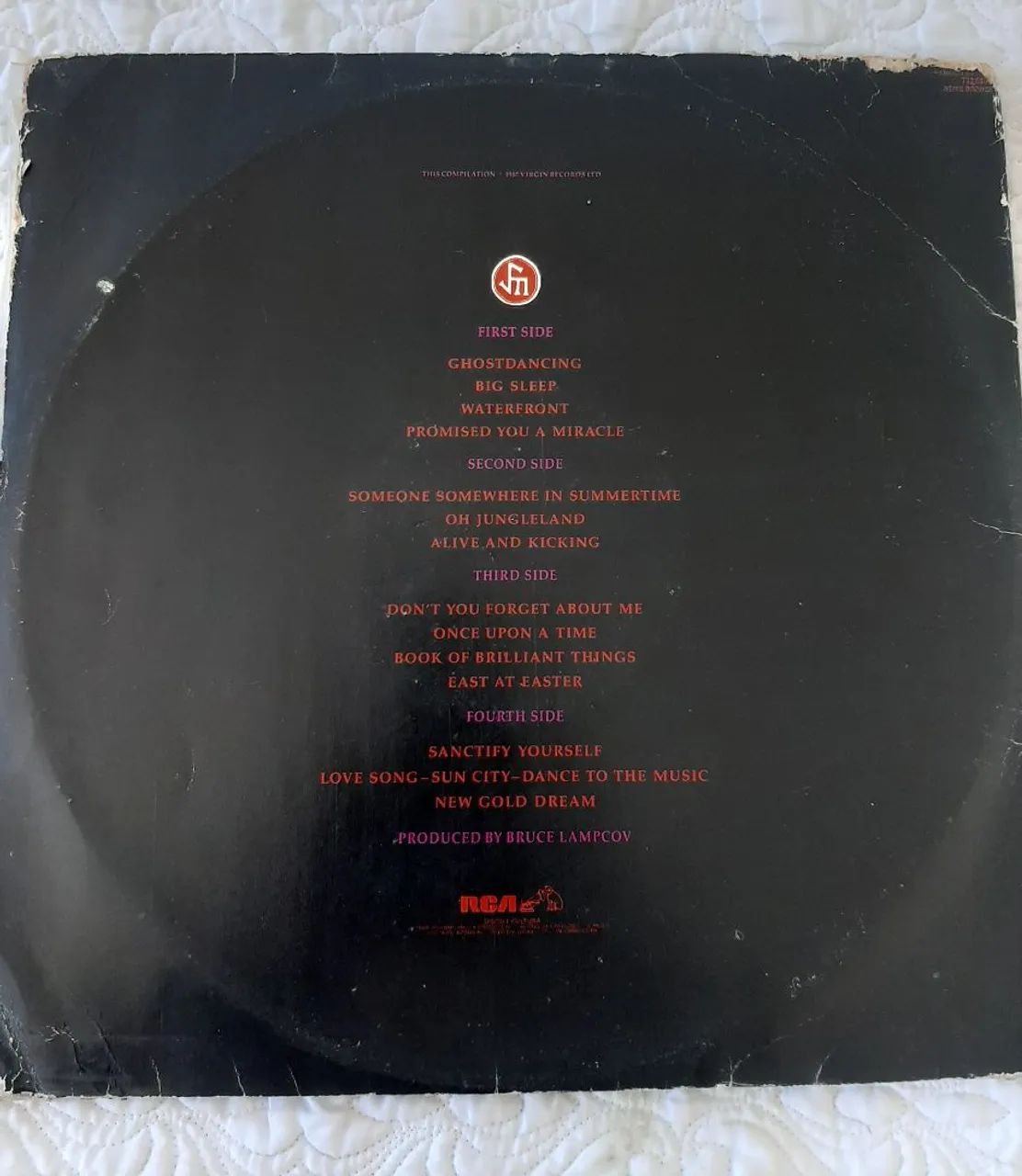 Lp duplo Simple Minds Live - Foto 2