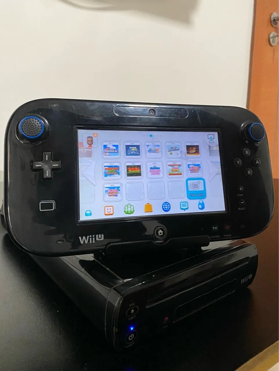 Nintendo Wii U Deluxe 32gb Desbloqueado (Aroma) + HD 500gb com 47 jogos +  Lojinha ativa - Foto 2