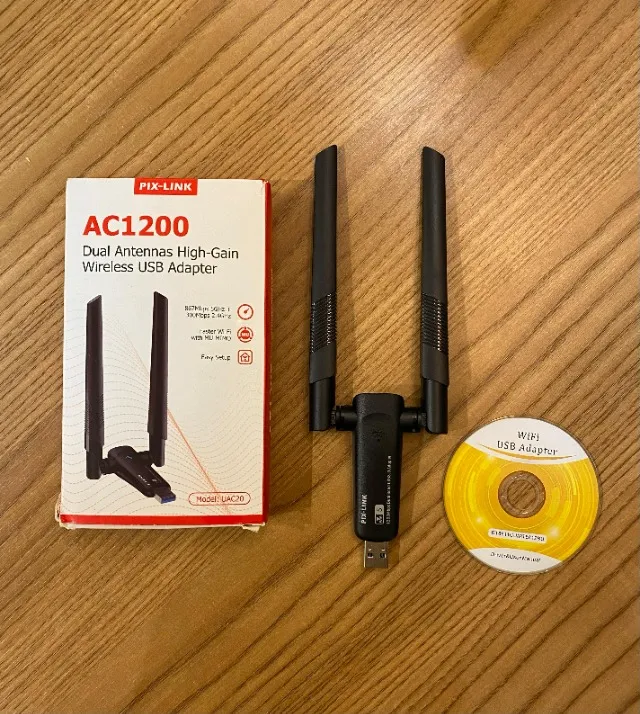 Receptor De Sinal Wi-fi Antena Dupla Ac1200 Alto Ganho Adicionar aos favoritos