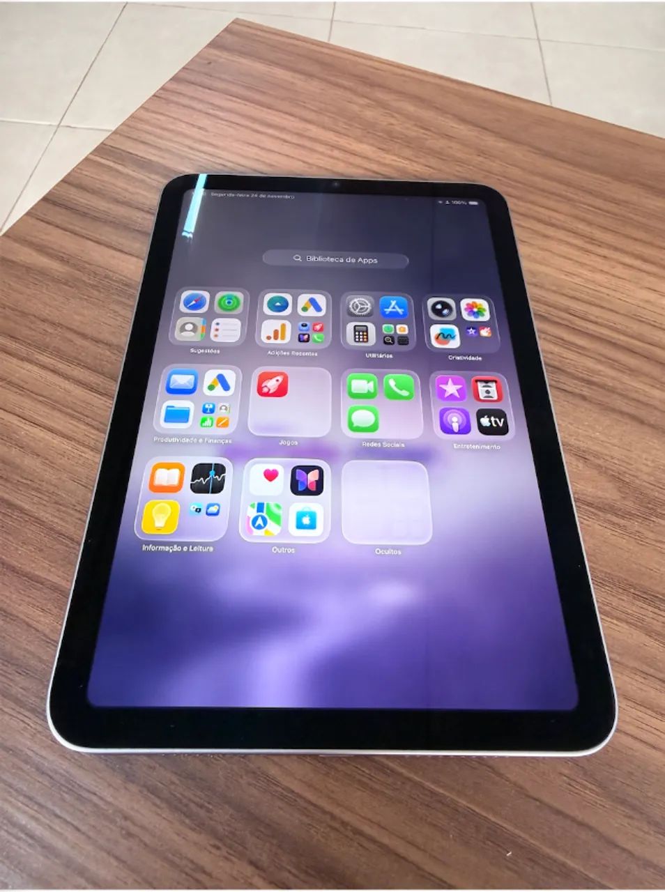 iPad本体 iPad mini 7 + Smart Folio + Apple Pencil Produtos com até 15 OFF no PIX KaBuM