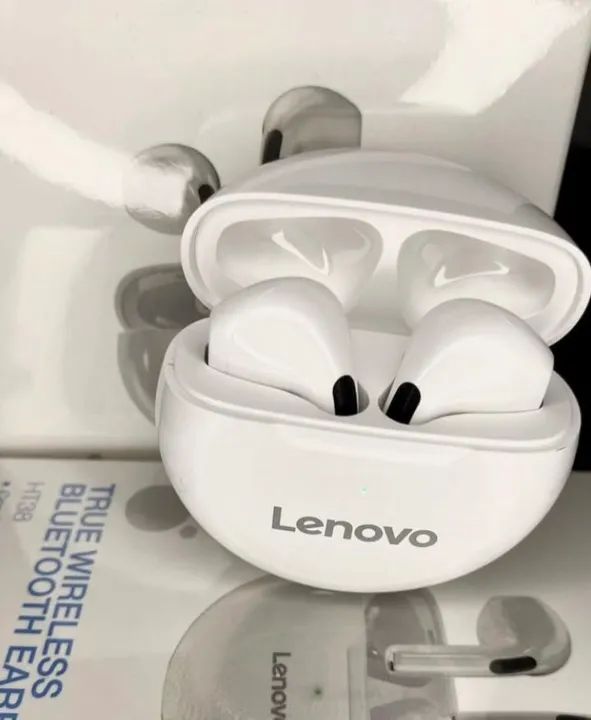 Fone de Ouvido Lenovo HT38 Bluetooth - Novo - Foto 3