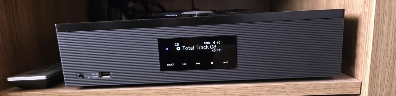 Amplificador integrado All-in-One Technics SA-C100 Streamer CD player Phono TROCO Marantz - Foto 2