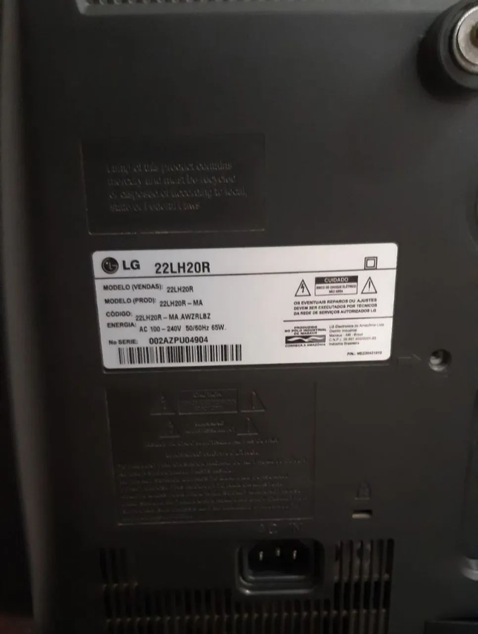 TV LG E MONITOR 22 POLEGADAS DA LG  - Foto 4