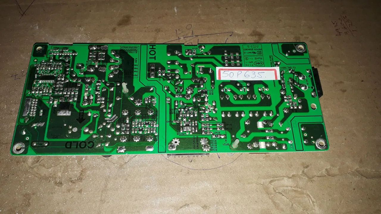 Placa Fonte TV 50P635 - Foto 2