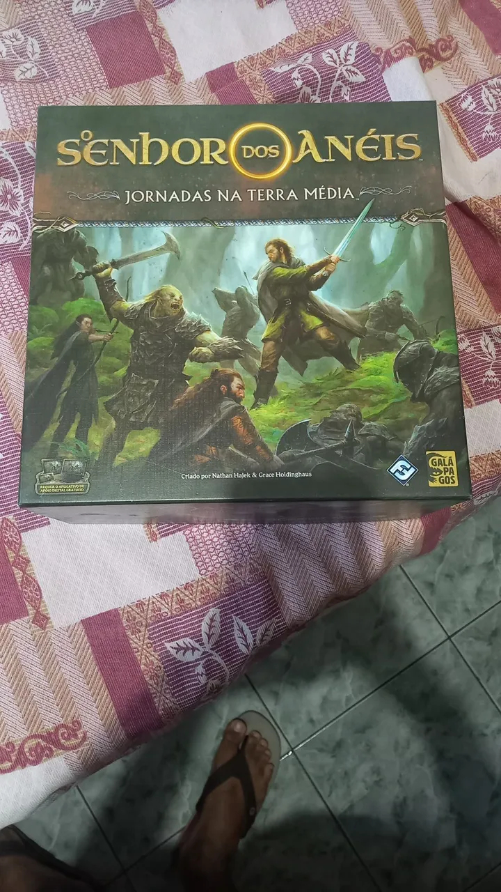 Jogo de Tabuleiro Senhor dos Anéis - Jornadas na Terra Média