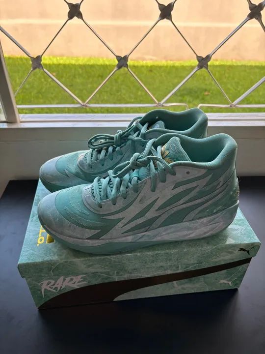 Tênis Puma MB 0.2 Lamelo ?Jade? - Foto 6