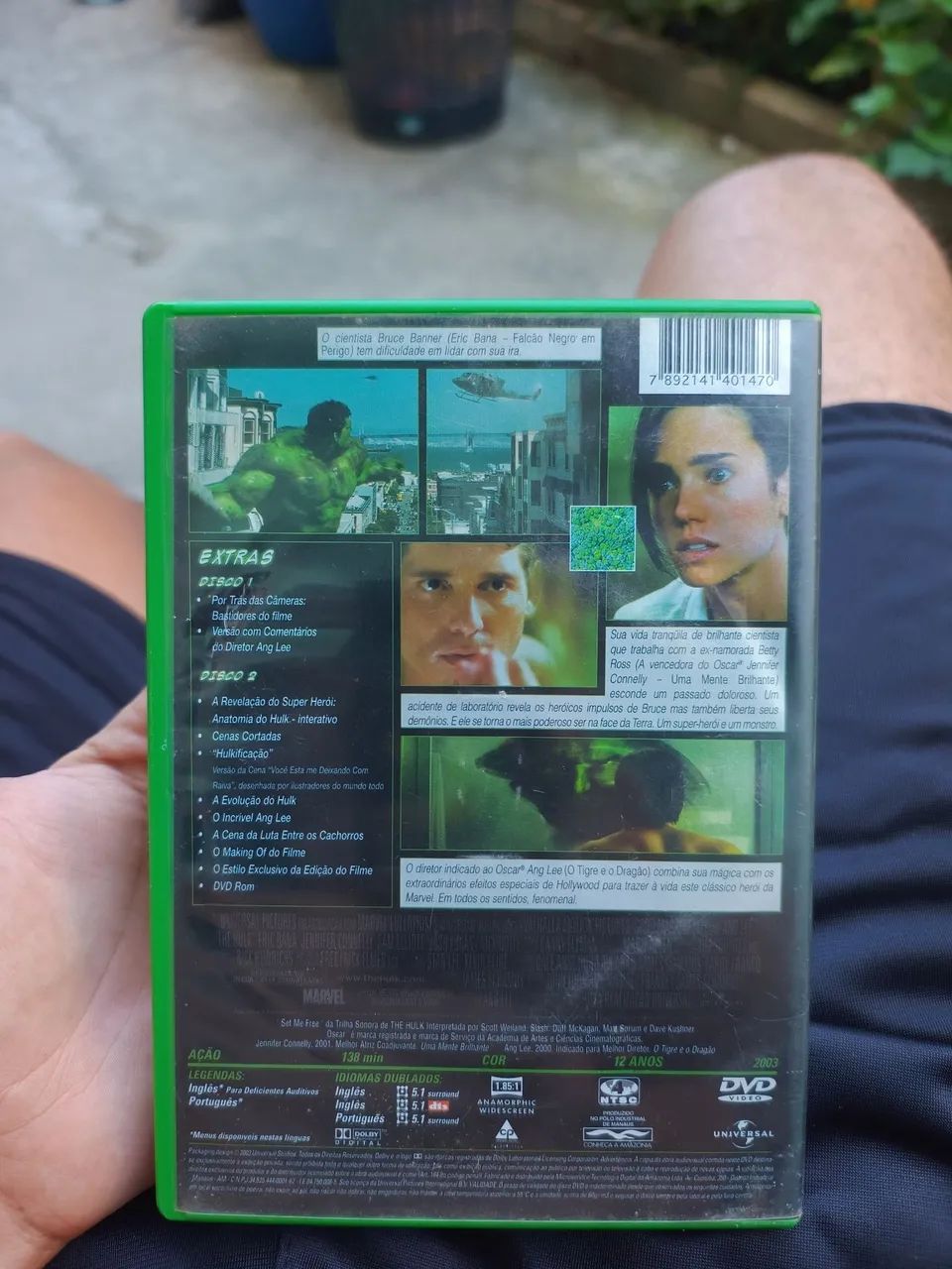 Hulk - 2003 - DVD (Edição Especial 2 Discos)  - Foto 5