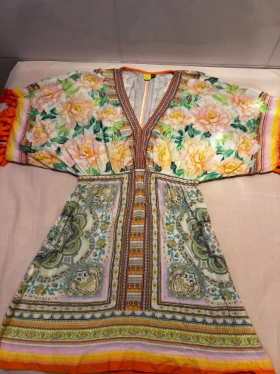 Vestido curto farm 