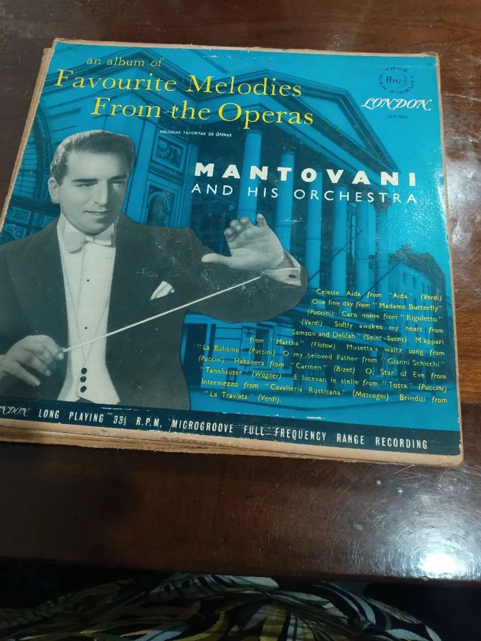 Disco de Vinil Mantovani - Favorite Melodies From the Operas
