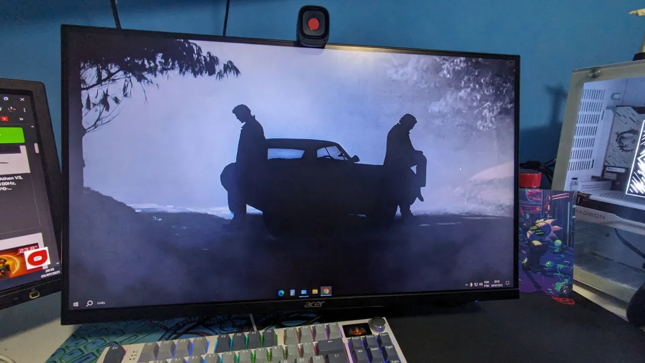 Monitor Gamer Acer QG270 Full HD 27 polegadas 180 Hz Painel Va 1ms